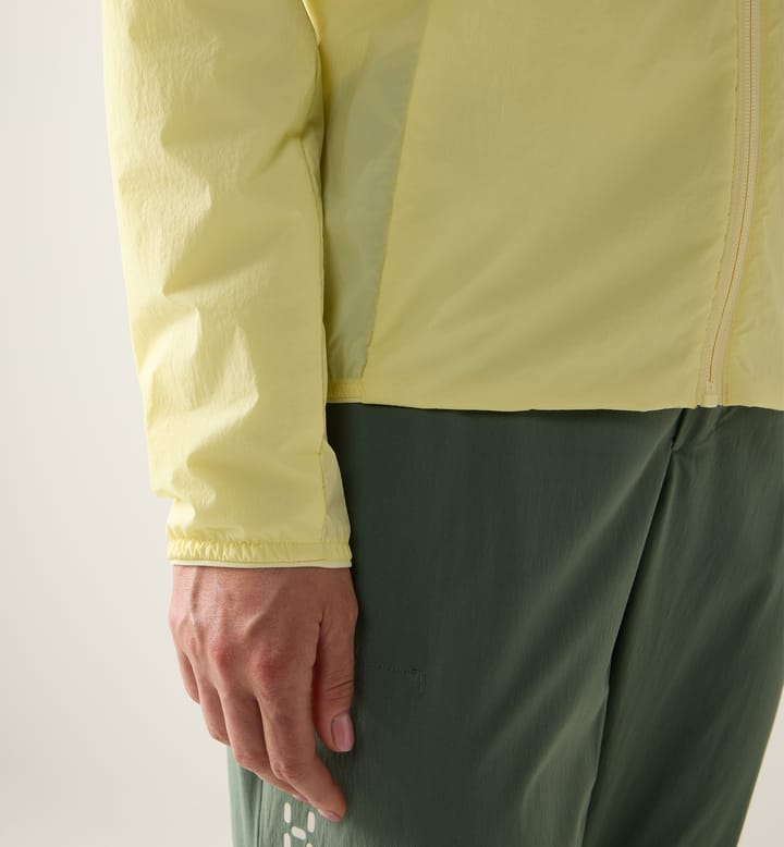 Haglöfs Women's L.I.M Mimic Barrier Hood  Yellow Rise Haglöfs