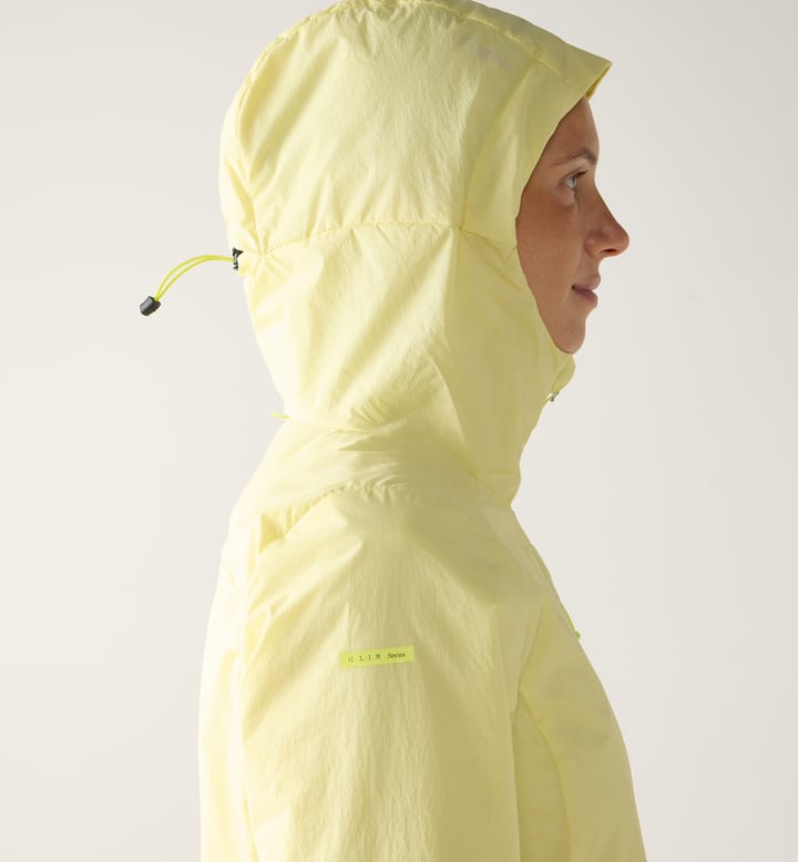 Haglöfs Women's L.I.M Mimic Barrier Hood  Yellow Rise Haglöfs
