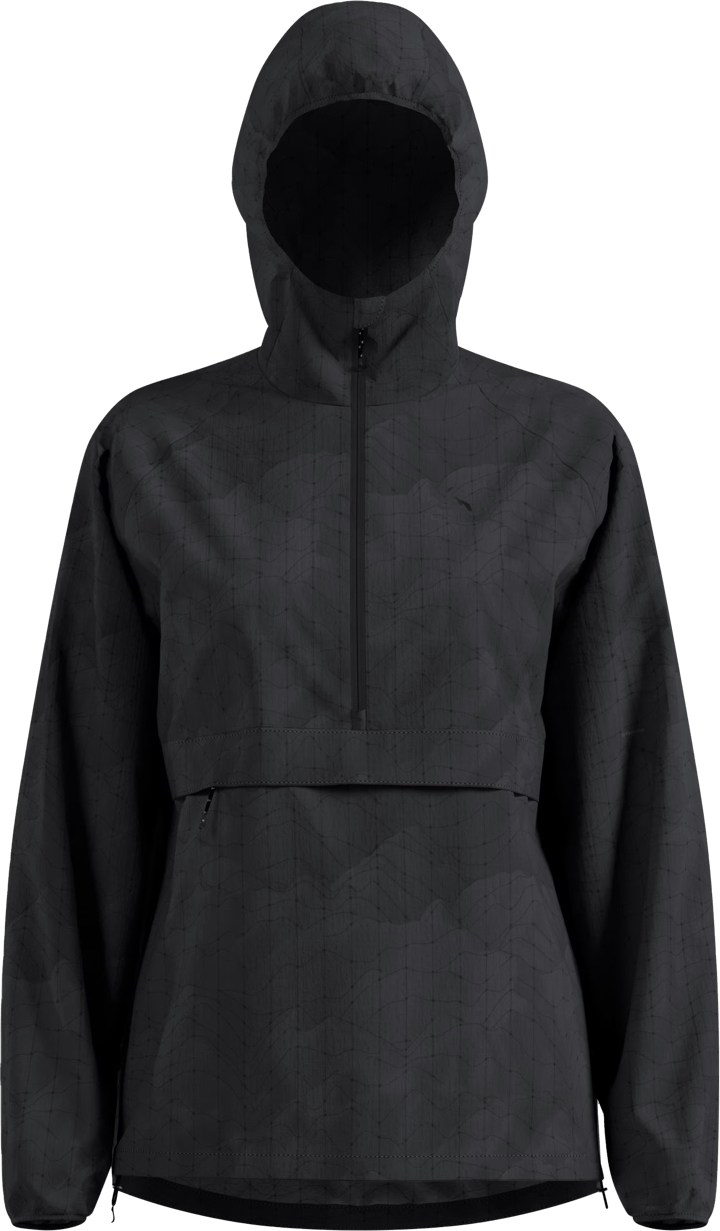 Odlo Women's Jacket Zeroweight Print Black Odlo