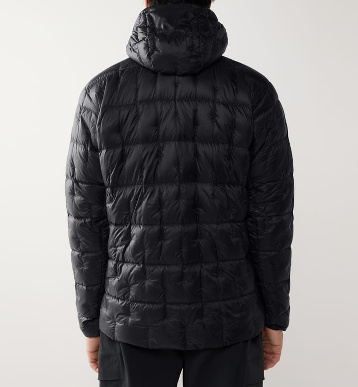 Haglöfs Men's Hede Down Hood True Black Haglöfs