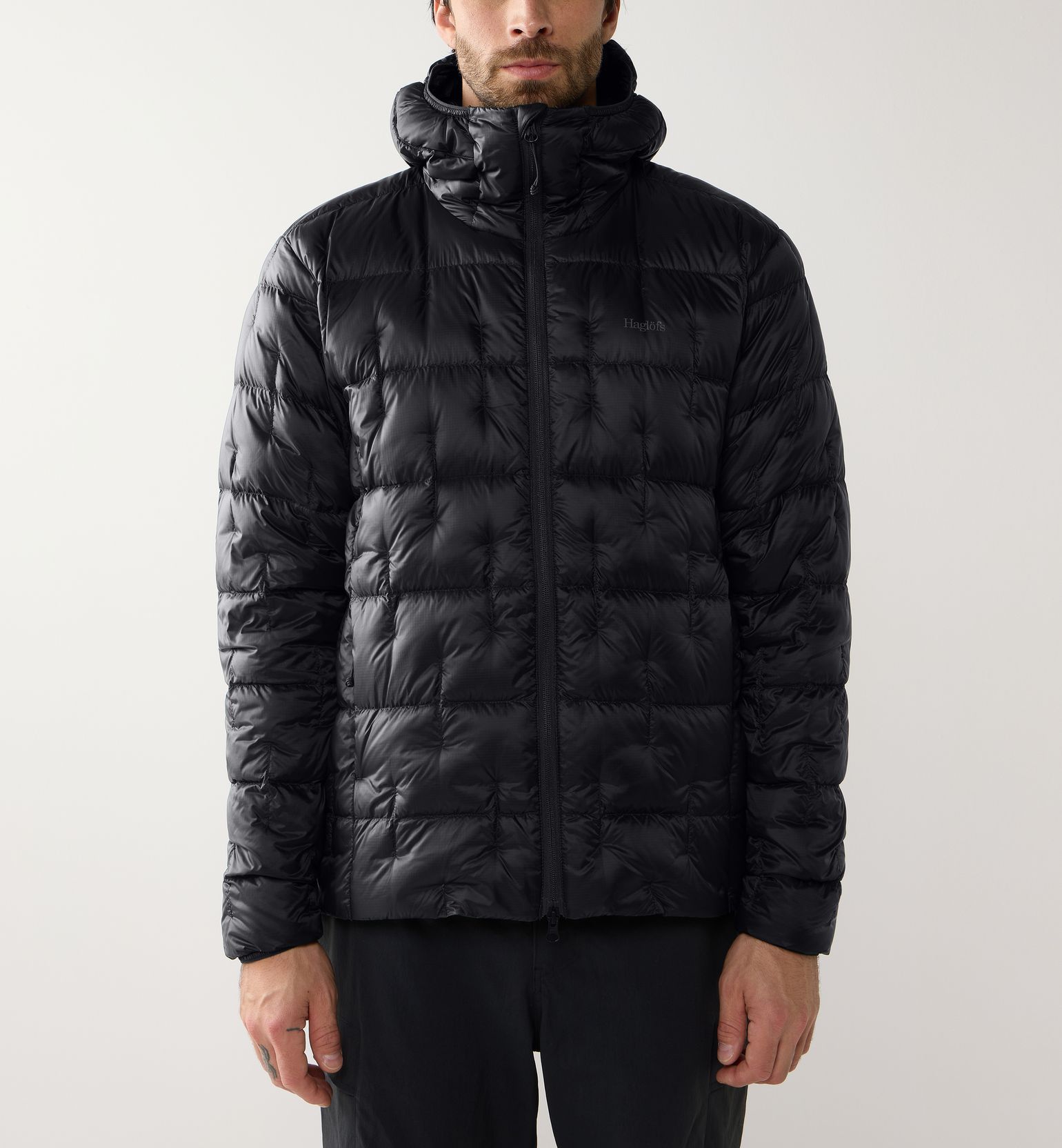Haglöfs Men's Hede Down Hood True Black