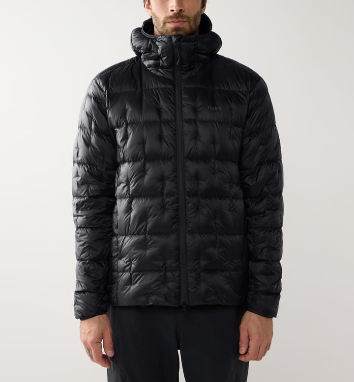 Haglöfs Men's Hede Down Hood True Black Haglöfs