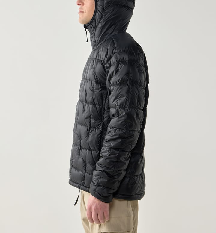 Haglöfs Men's Hede Down Hood True Black Haglöfs