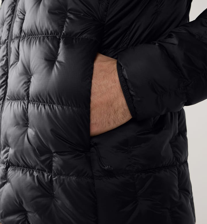 Haglöfs Men's Hede Down Hood True Black Haglöfs
