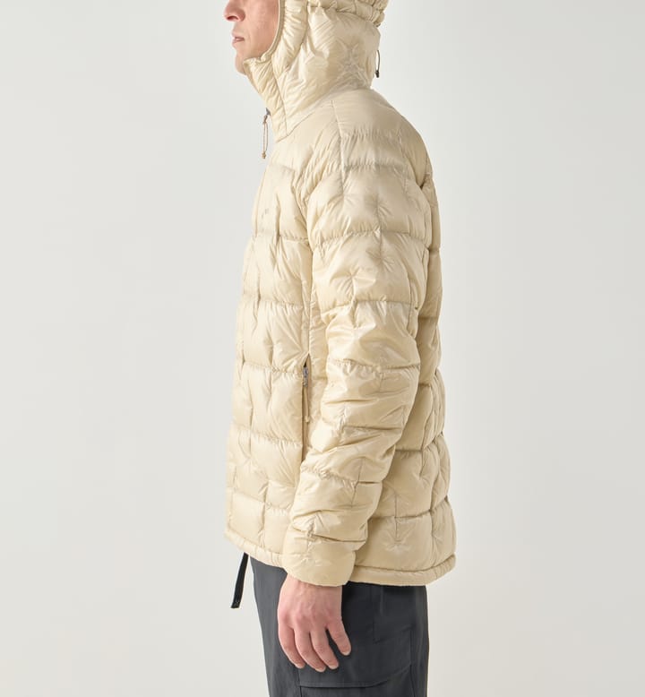Haglöfs Men's Hede Down Hood Chalk Beige Haglöfs