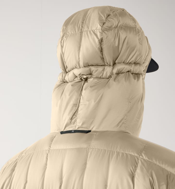 Haglöfs Men's Hede Down Hood Chalk Beige Haglöfs