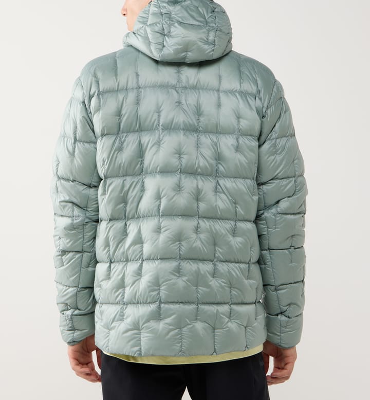 Haglöfs Men's Hede Down Hood Dew Green Haglöfs