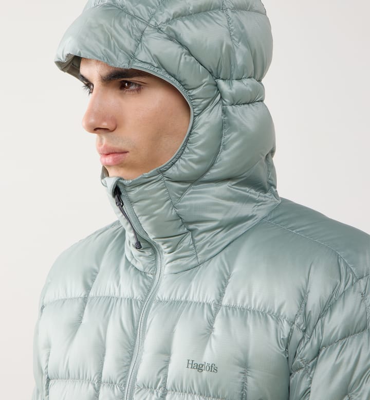 Haglöfs Men's Hede Down Hood Dew Green Haglöfs
