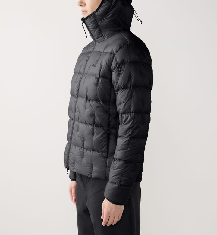 Haglöfs Women's Hede Down Hood True Black Haglöfs