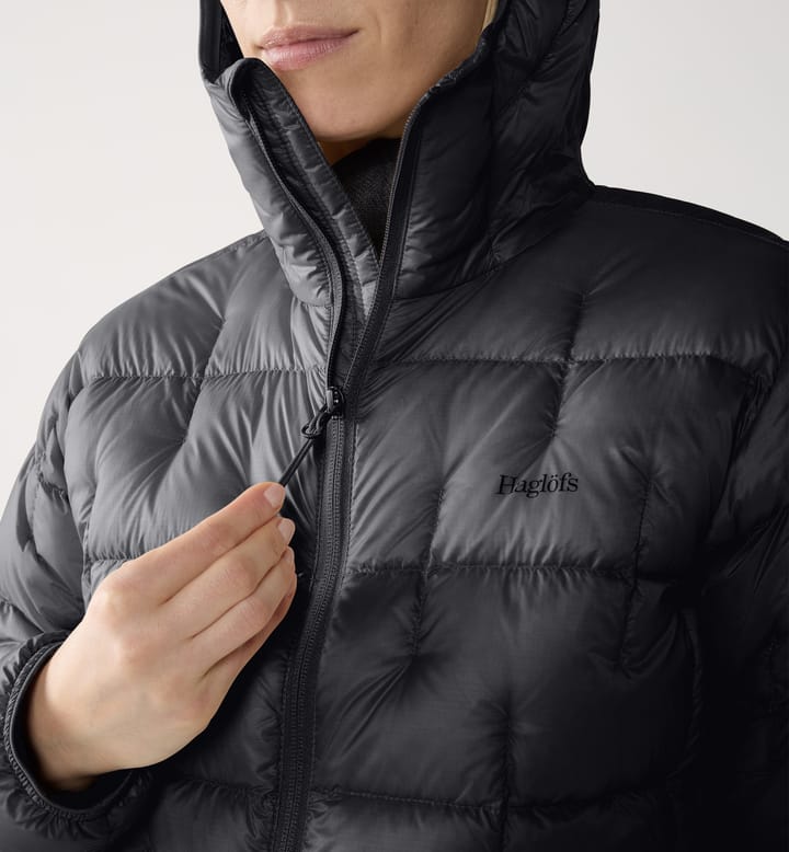 Haglöfs Women's Hede Down Hood True Black Haglöfs