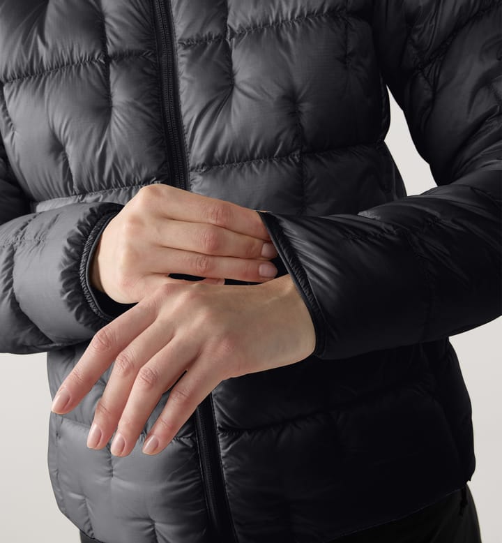 Haglöfs Women's Hede Down Hood True Black Haglöfs