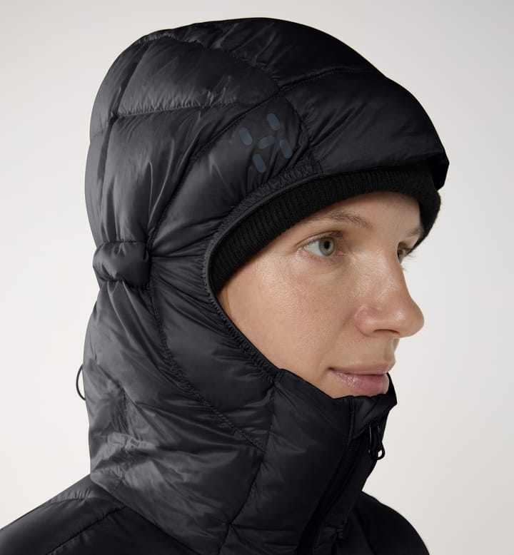 Haglöfs Women's Hede Down Hood True Black Haglöfs