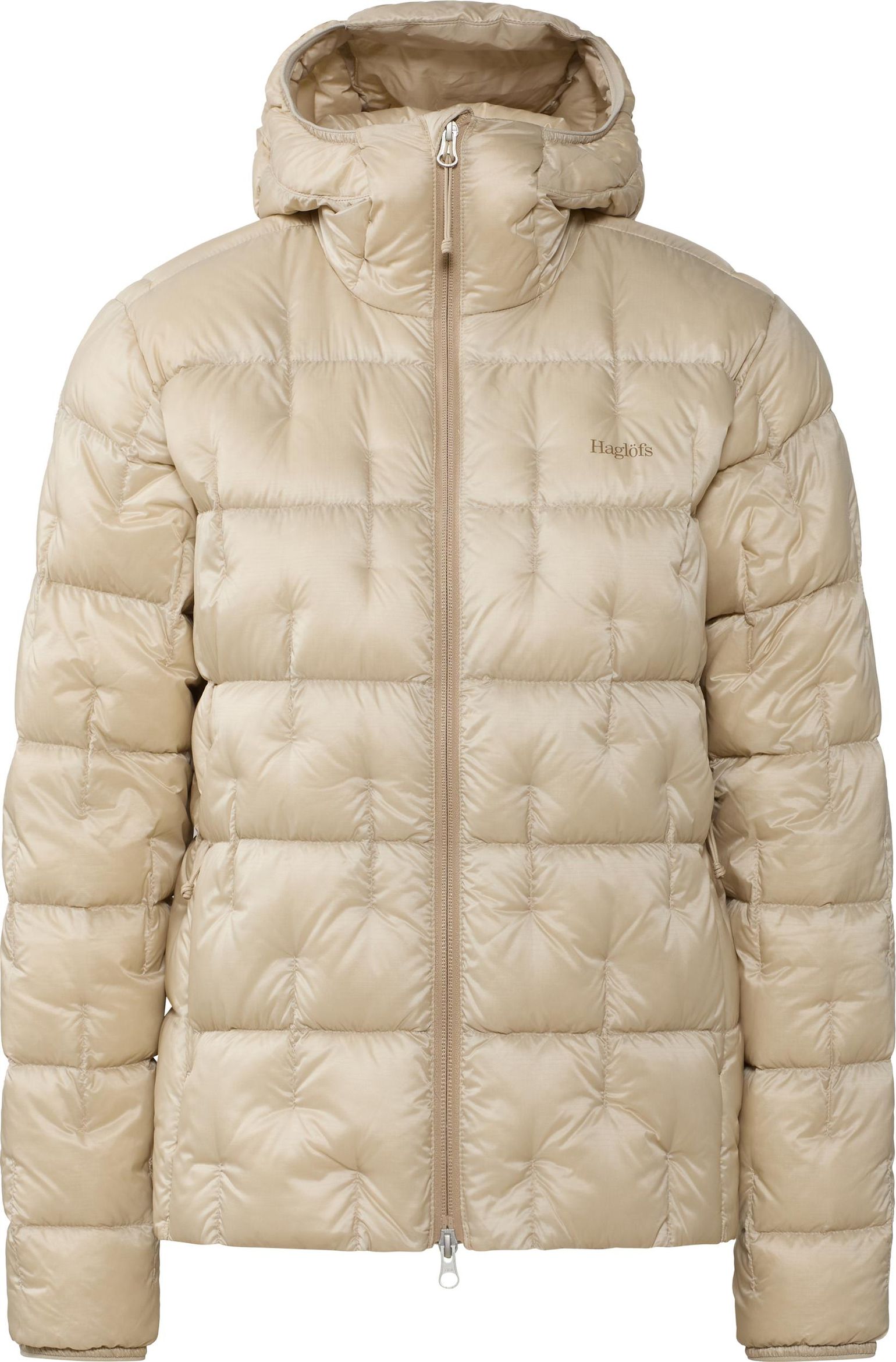 Haglöfs Women's Hede Down Hood Chalk Beige
