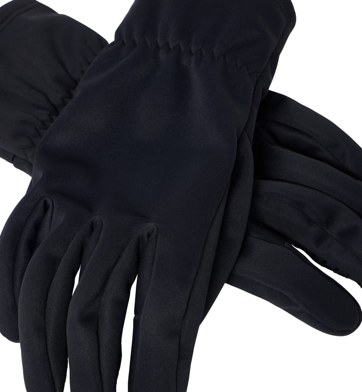 Haglöfs Bow Windstopper II Glove True Black Haglöfs