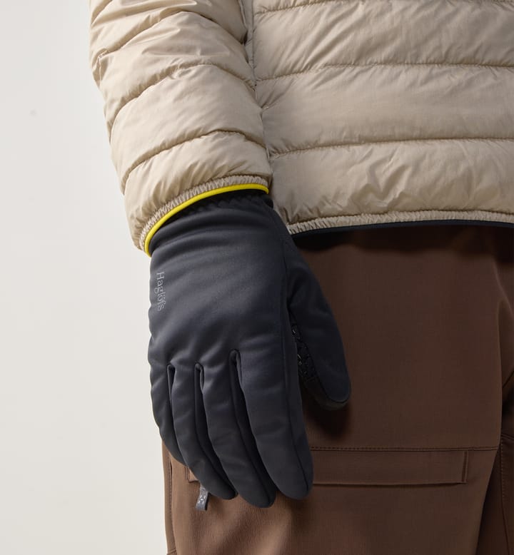 Haglöfs Bow Windstopper II Glove True Black Haglöfs