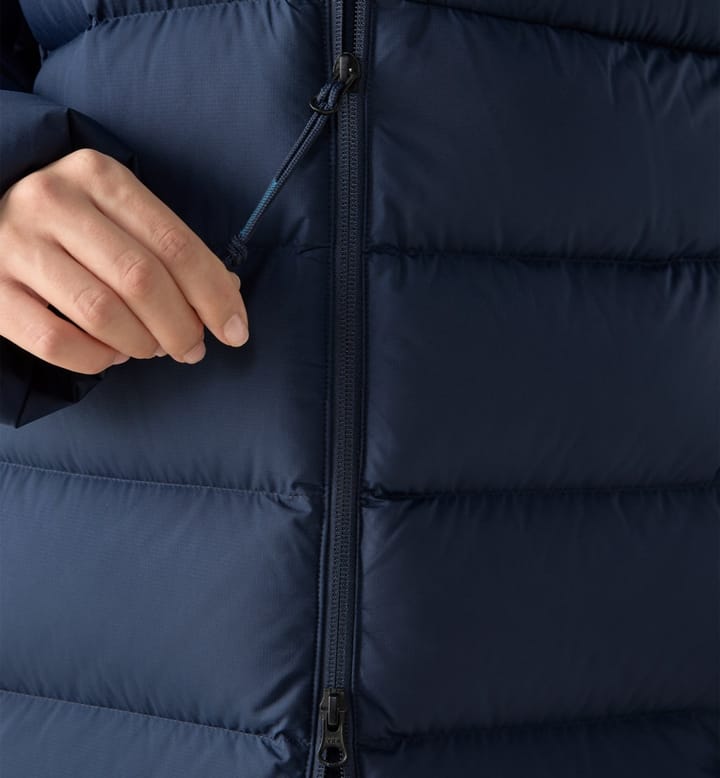 Haglöfs Rosson Down Parka Women Tarn Blue Haglöfs