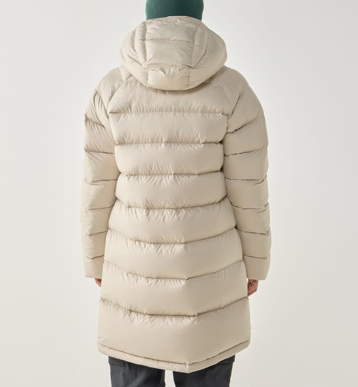 Haglöfs Women's Rosson Down Parka Chalk Beige Haglöfs