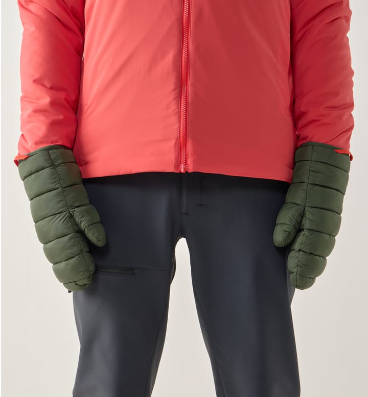 Haglöfs Brand Mimic Mitts Seaweed Green/true Black Haglöfs