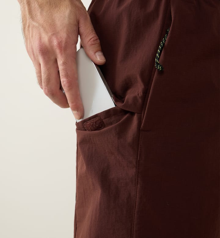 Haglöfs Men's Hede Shorts Maroon Trail Haglöfs