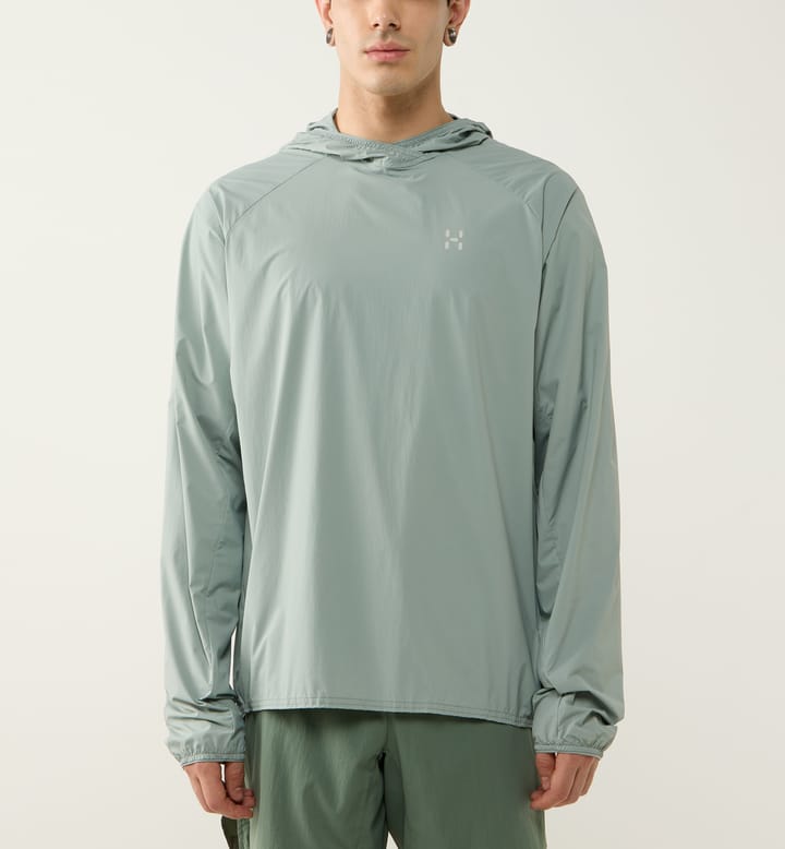 Haglöfs Men's L.I.M Sunpack Hoodie Dew Green Haglöfs