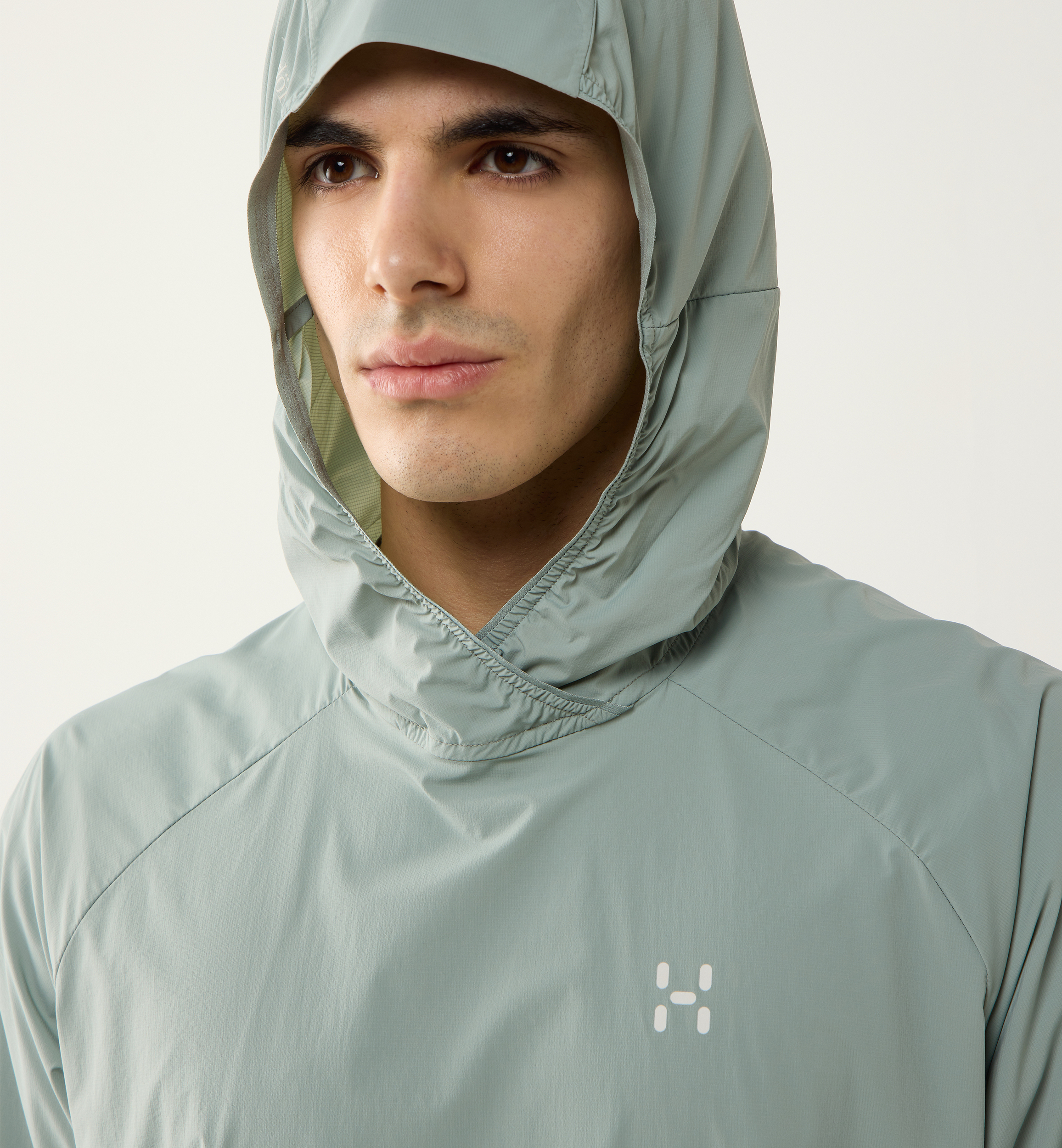 Haglöfs Men's L.I.M Sunpack Hoodie Dew Green