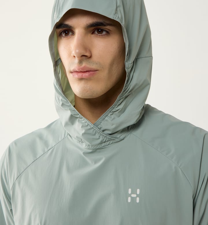 Haglöfs Men's L.I.M Sunpack Hoodie Dew Green Haglöfs