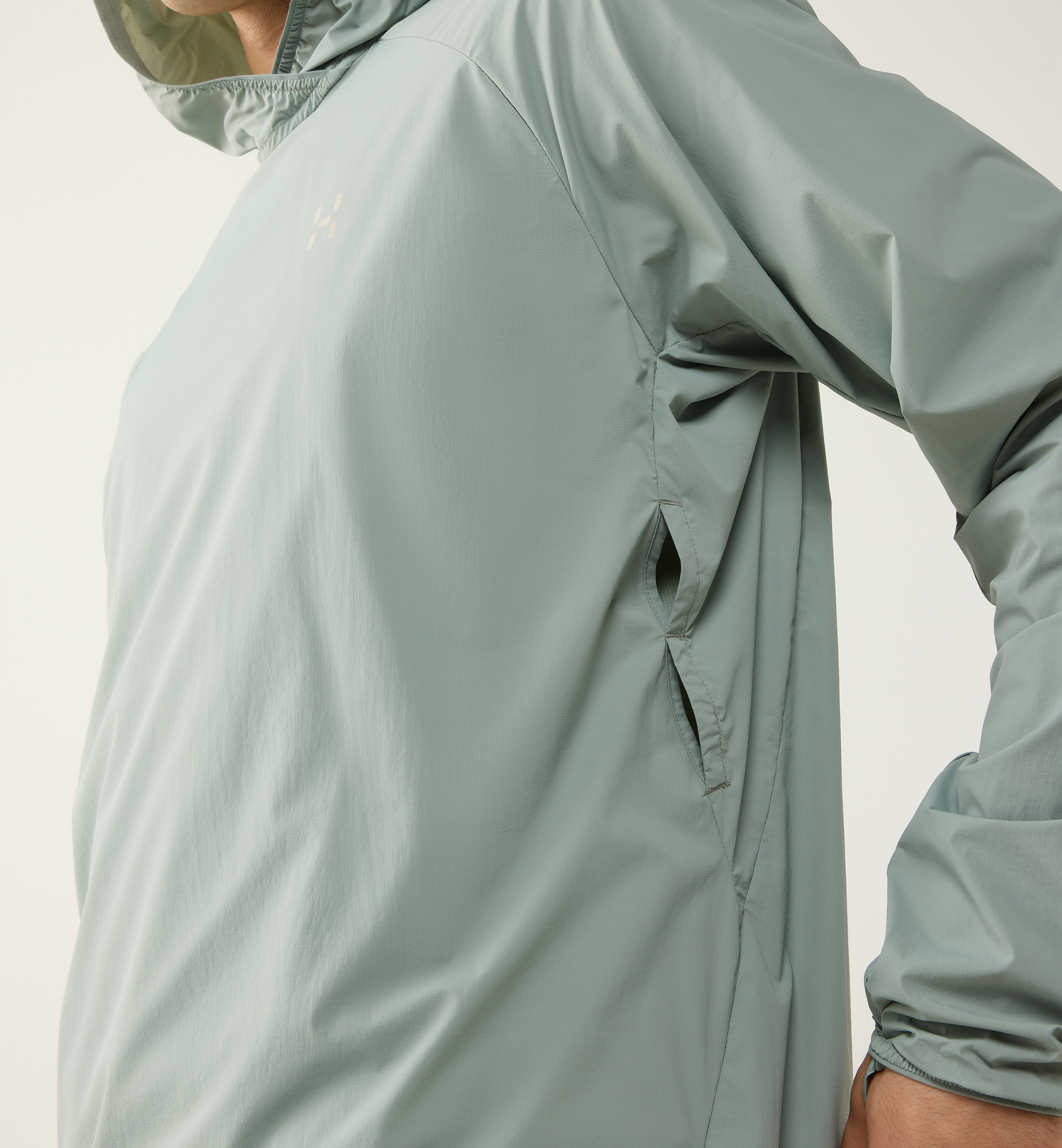 Haglöfs Men's L.I.M Sunpack Hoodie Dew Green