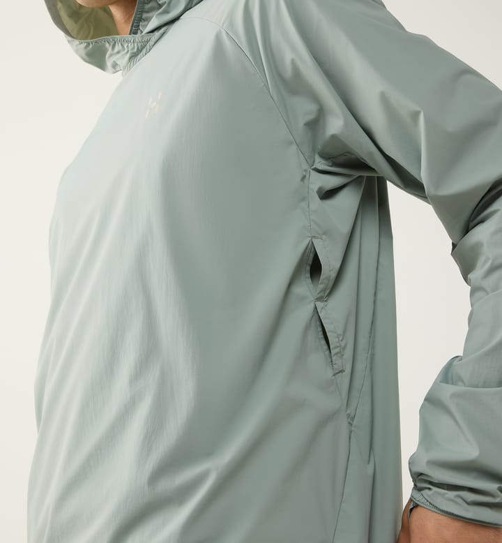 Haglöfs Men's L.I.M Sunpack Hoodie Dew Green Haglöfs