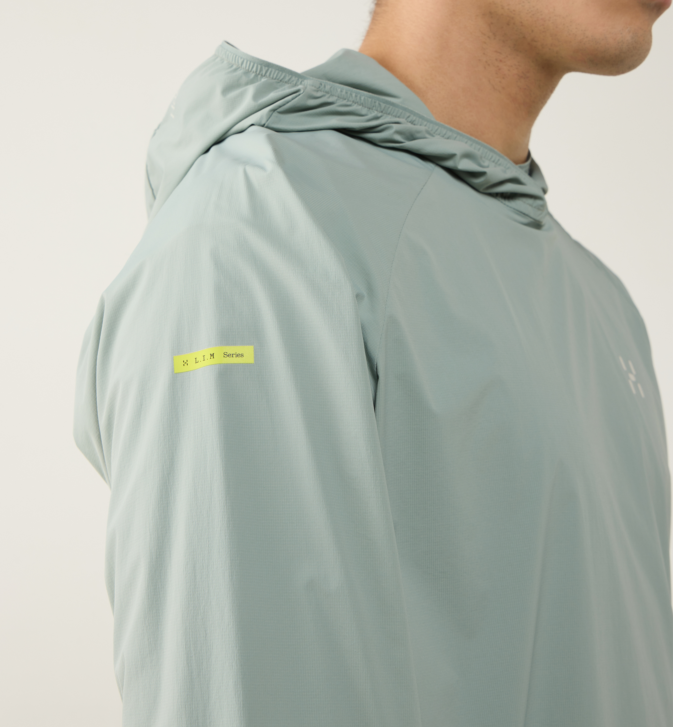 Haglöfs Men's L.I.M Sunpack Hoodie Dew Green