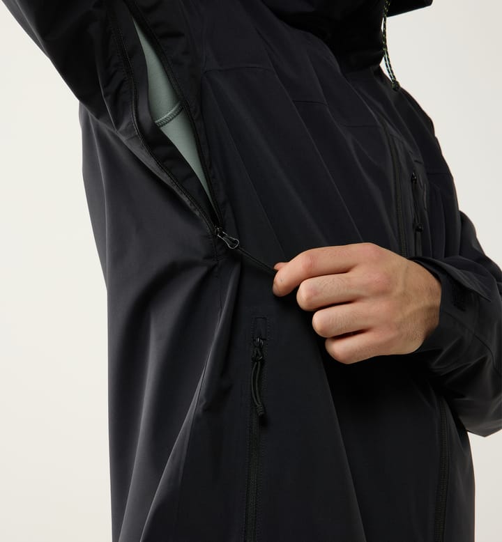 Haglöfs Men's Ozka Proof Jacket True Black Haglöfs