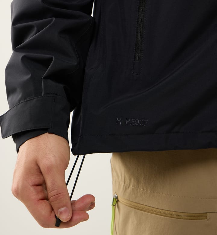 Haglöfs Men's Ozka Proof Jacket True Black Haglöfs