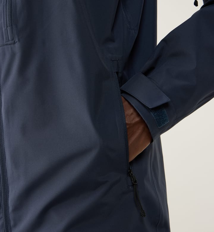 Haglöfs Men's Ozka Proof Jacket Tarn Blue Haglöfs