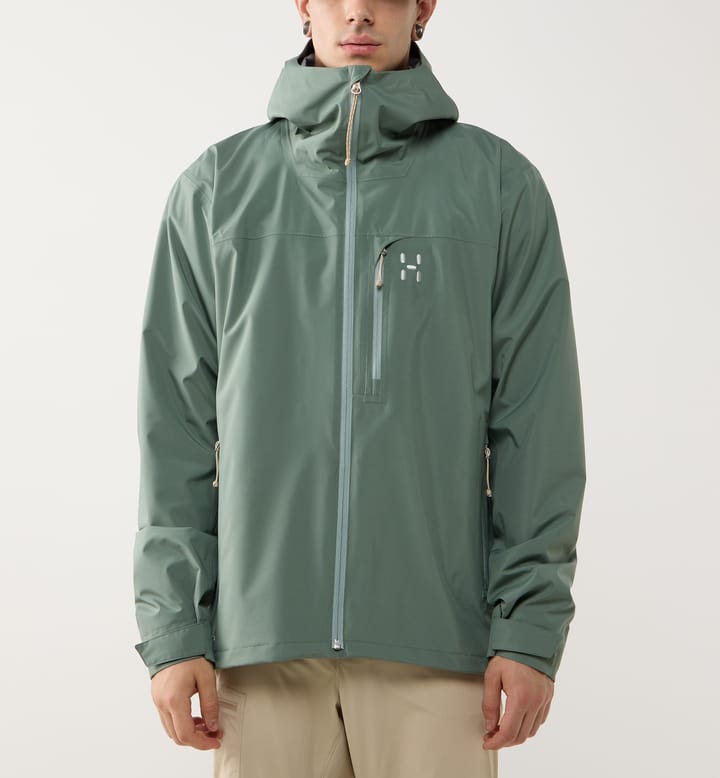 Haglöfs Men's Ozka Proof Jacket Chlorophyll Green Haglöfs