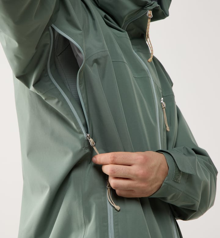Haglöfs Men's Ozka Proof Jacket Chlorophyll Green Haglöfs