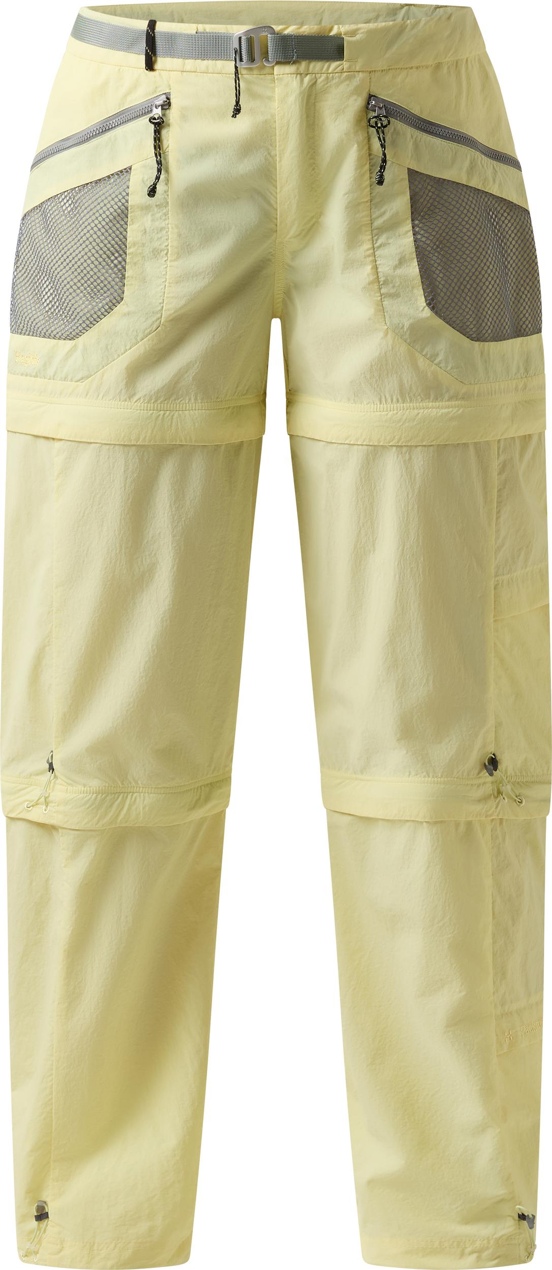 Haglöfs Women's Solis Zip Off Pant Yellow Rise  38
