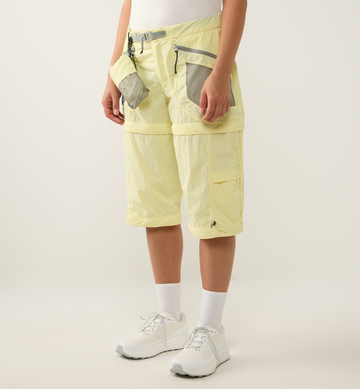 Haglöfs Women's Solis Zip Off Pant Yellow Rise Haglöfs