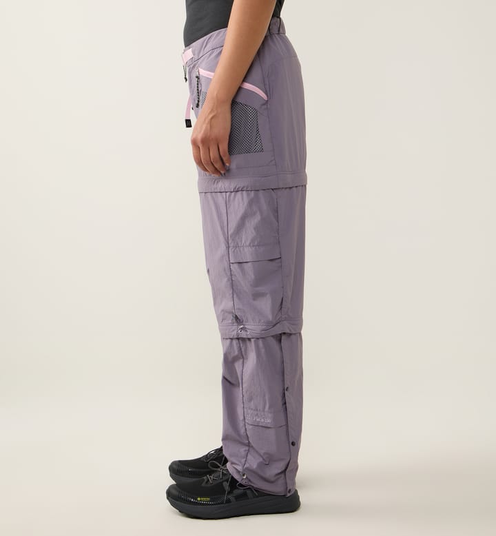 Haglöfs Women's Solis Zip Off Pant Purple Fog Haglöfs