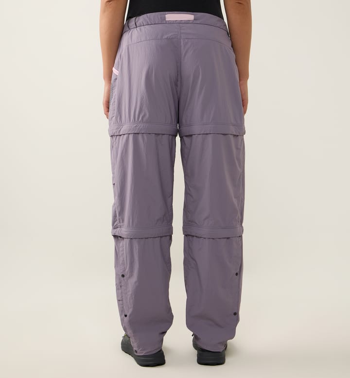 Haglöfs Women's Solis Zip Off Pant Purple Fog Haglöfs