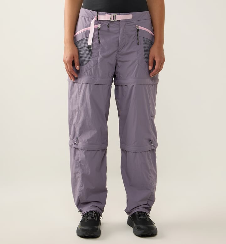 Haglöfs Women's Solis Zip Off Pant Purple Fog Haglöfs