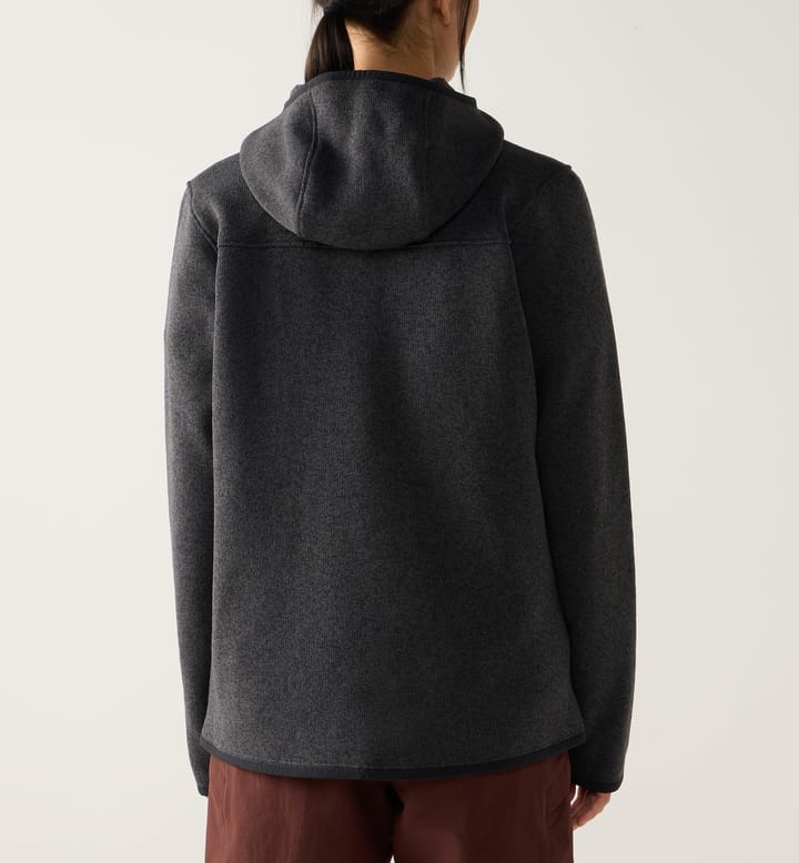 Haglöfs Women's Swook II Mid Hood Magnetite/true Black Haglöfs