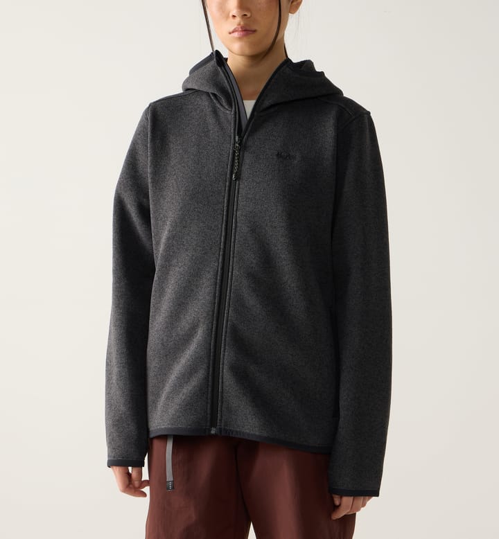 Haglöfs Women's Swook II Mid Hood Magnetite/true Black Haglöfs