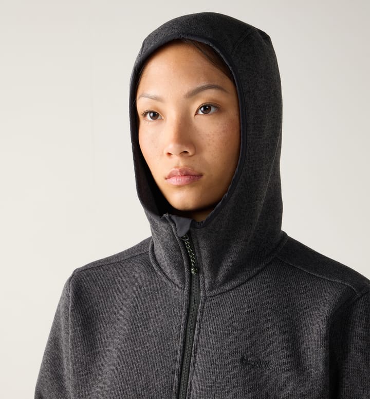 Haglöfs Women's Swook II Mid Hood Magnetite/true Black Haglöfs