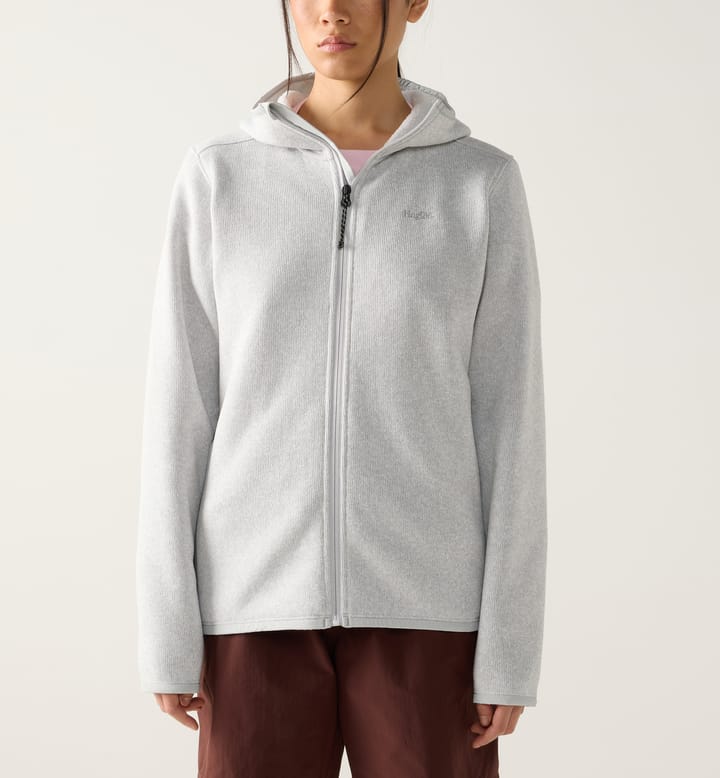 Haglöfs Women's Swook II Mid Hood Stone Grey/soft White Haglöfs