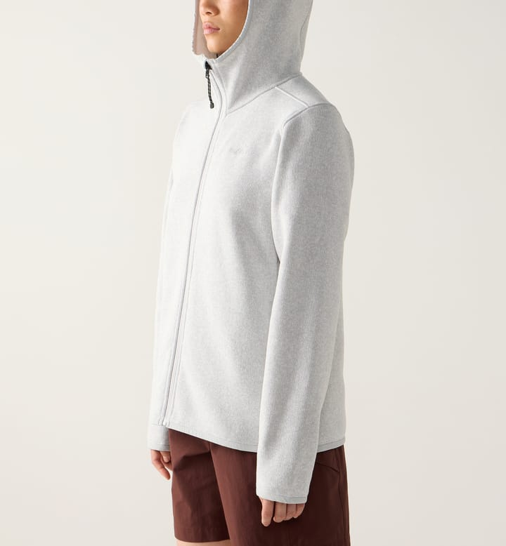 Haglöfs Women's Swook II Mid Hood Stone Grey/soft White Haglöfs