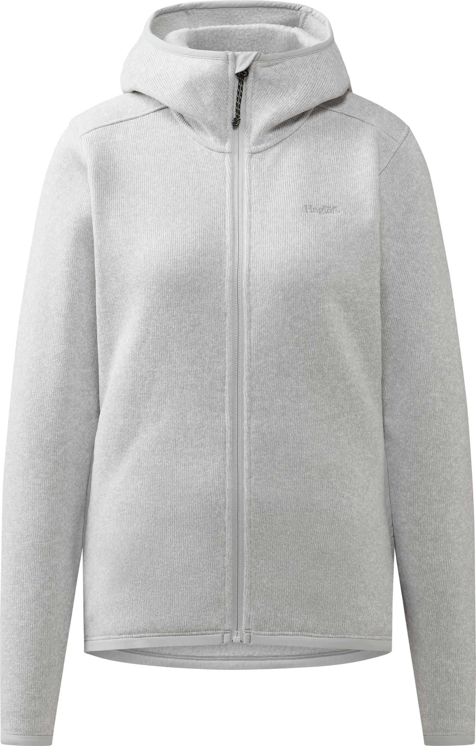 Haglöfs Women's Swook II Mid Hood Stone Grey/soft
