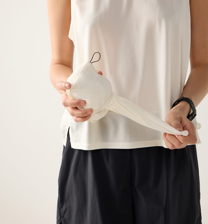 Haglöfs Women's L.I.M Sunpack Hoodie Soft White Haglöfs