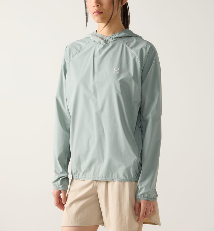 Haglöfs Women's L.I.M Sunpack Hoodie Dew Green Haglöfs