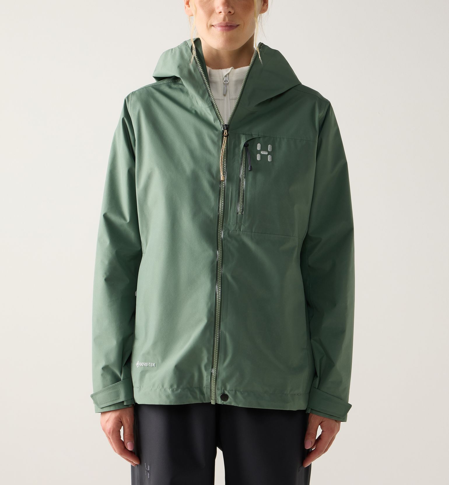 Haglöfs Women's Alert GORE-TEX Jacket Chlorophyll Green
