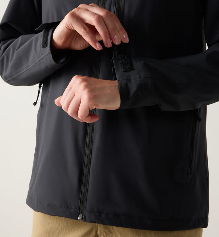 Haglöfs Women's Ozka Proof Jacket True Black Haglöfs