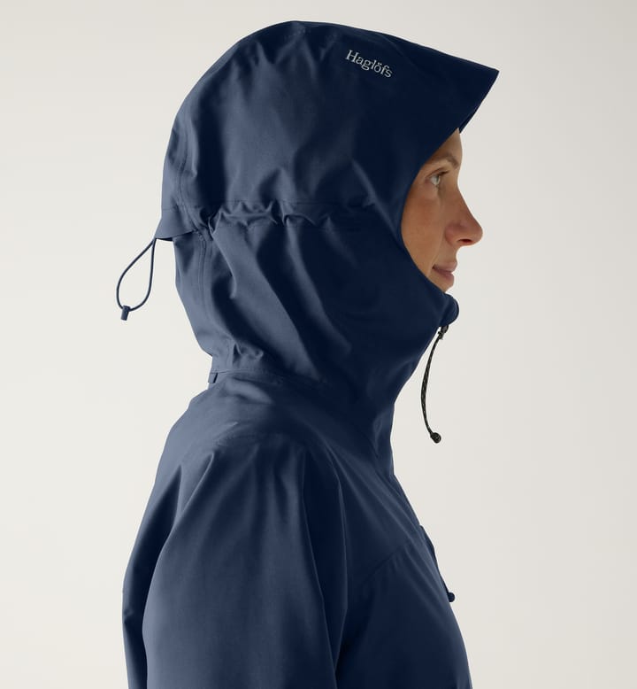 Haglöfs Women's Ozka Proof Jacket Tarn Blue Haglöfs